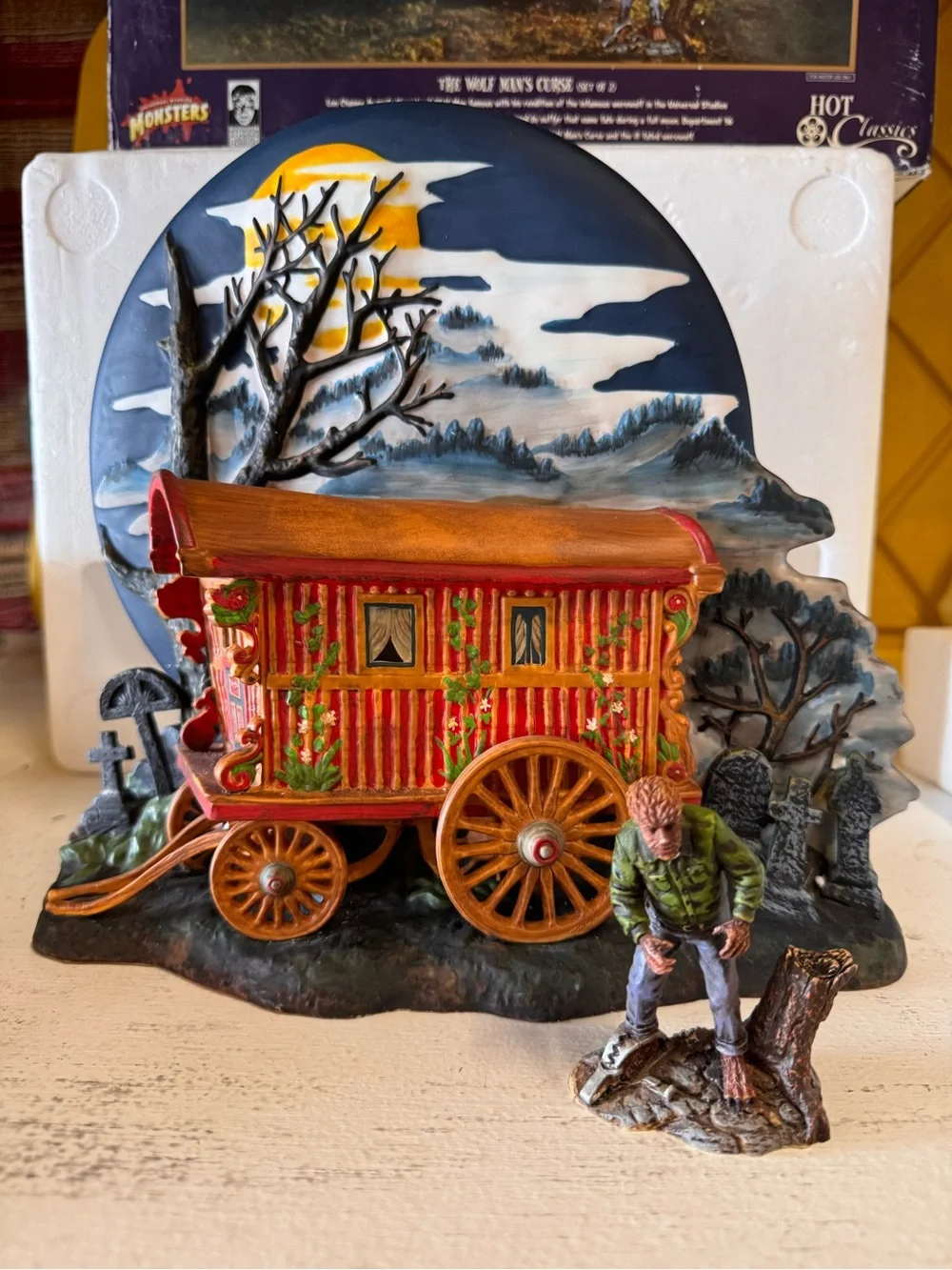 Department 56 The Wolf Man’s Curse Monsters series